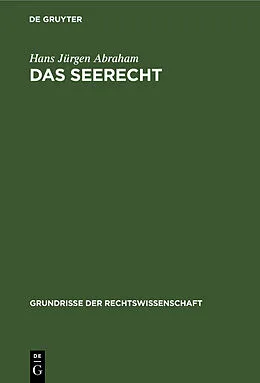 E-Book (pdf) Das Seerecht von Hans Jürgen Abraham