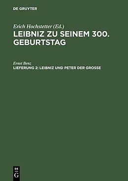 PDF Leibniz und Peter der Grosse von Ernst Benz