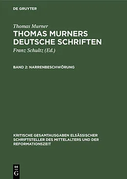 E-Book (pdf) Narrenbeschwörung von Thomas Murner