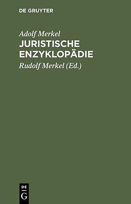 E-Book (pdf) Juristische Enzyklopädie von Adolf Merkel
