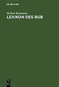 E-Book (pdf) Lexikon des BGB von Herbert Kussmann