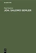 E-Book (pdf) Joh. Salomo Semler von Paul Gastrow