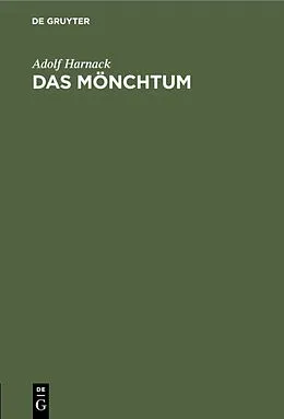 E-Book (pdf) Das Mönchtum von Adolf Harnack