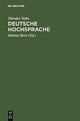 E-Book (pdf) Deutsche Hochsprache von Theodor Siebs