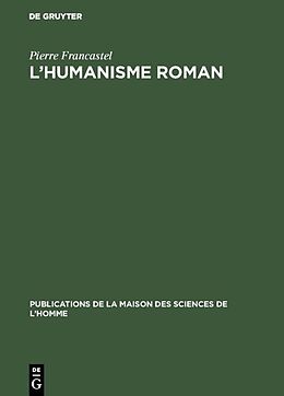 eBook (pdf) Lhumanisme roman de Pierre Francastel