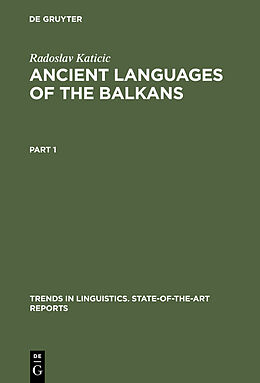 E-Book (pdf) Ancient Languages of the Balkans 1 von Radoslav Katii