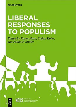 Livre Relié Liberal Responses to Populism de 