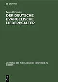 E-Book (pdf) Der deutsche evangelische Liederpsalter von Leopold Cordier