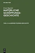 E-Book (pdf) Allgemeine Stammes-Geschichte von Ernst Haeckel