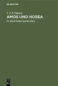 PDF Amos und Hosea von J. J. P. Valeton