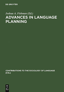 eBook (pdf) Advances in language planning de 