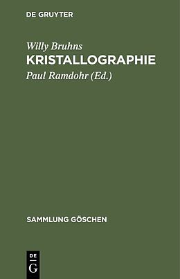 E-Book (pdf) Kristallographie von Willy Bruhns