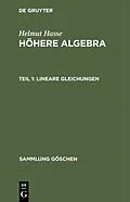 PDF Lineare Gleichungen von Helmut Hasse