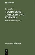 E-Book (pdf) Technische Tabellen und Formeln von W. Müller