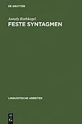 E-Book (pdf) Feste Syntagmen von Annely Rothkegel