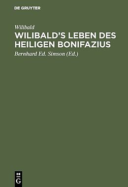 E-Book (pdf) Wilibalds Leben des heiligen Bonifazius von Wilibald