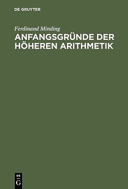 E-Book (pdf) Anfangsgründe der höheren Arithmetik von Ferdinand Minding