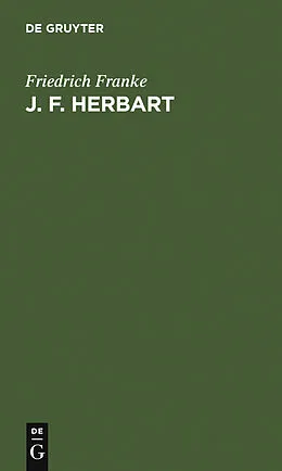 E-Book (pdf) J. F. Herbart von Friedrich Franke