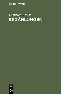 E-Book (pdf) Erzählungen von Heinrich Kleist