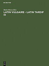 eBook (pdf) Latin vulgaire - latin tardif III de 