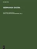 E-Book (pdf) Das Bistum Brandenburg, Teil 2 von Fritz Bünger, Gottfried Wentz