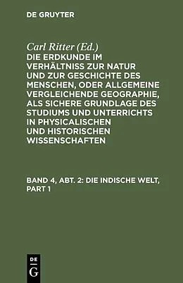 E-Book (pdf) Die Indische Welt von Carl Ritter
