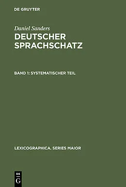 E-Book (pdf) Systematischer Teil von Daniel Sanders