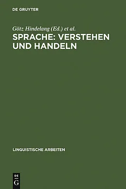 E-Book (pdf) Sprache: Verstehen und Handeln von 