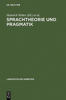 E-Book (pdf) Sprachtheorie und Pragmatik von 