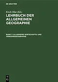 E-Book (pdf) Allgemeine Wirtschafts- und Verkehrsgeographie von Erich Obst