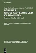 E-Book (pdf) Bis zum Ende des Dreißigjährigen Krieges von Hugo Rachel, Johannes Papritz, Paul Wallich