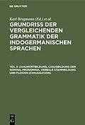 E-Book (pdf) Zahlwortbildung, Casusbildung der Nomina, Pronomina, verbale Stammbildung und Flexion (Conjugation) von Karl Brugmann