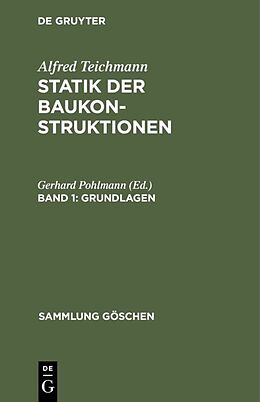 E-Book (pdf) Alfred Teichmann: Statik der Baukonstruktionen / Grundlagen von 