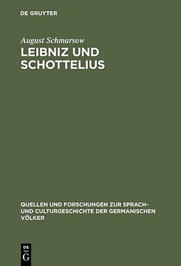 E-Book (pdf) Leibniz und Schottelius von August Schmarsow