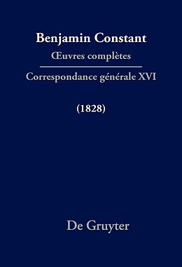 Fester Einband Correspondance générale 1828 von 