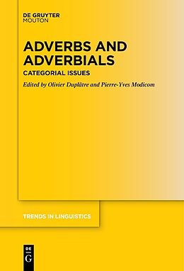 Couverture cartonnée Adverbs and Adverbials de 