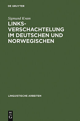 E-Book (pdf) Linksverschachtelung im Deutschen und Norwegischen von Sigmund Kvam
