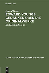 E-Book (pdf) Edward Youngs Gedanken über die Originalwerke von Edward Young