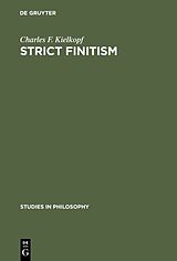 eBook (pdf) Strict finitism de Charles F. Kielkopf