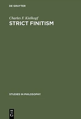 PDF Strict finitism von Charles F. Kielkopf