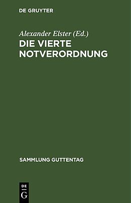 E-Book (pdf) Die vierte Notverordnung von 