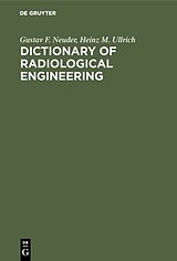 eBook (pdf) Dictionary of radiological engineering de Gustav F. Neuder, Heinz M. Ullrich