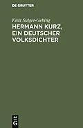 E-Book (pdf) Hermann Kurz, ein deutscher Volksdichter von Emil Sulger-Gebing