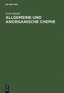 PDF Allgemeine und anorganische Chemie von Erwin Riedel