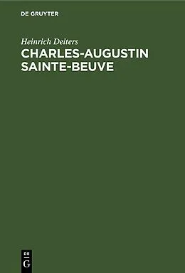 E-Book (pdf) Charles-Augustin Sainte-Beuve von Heinrich Deiters