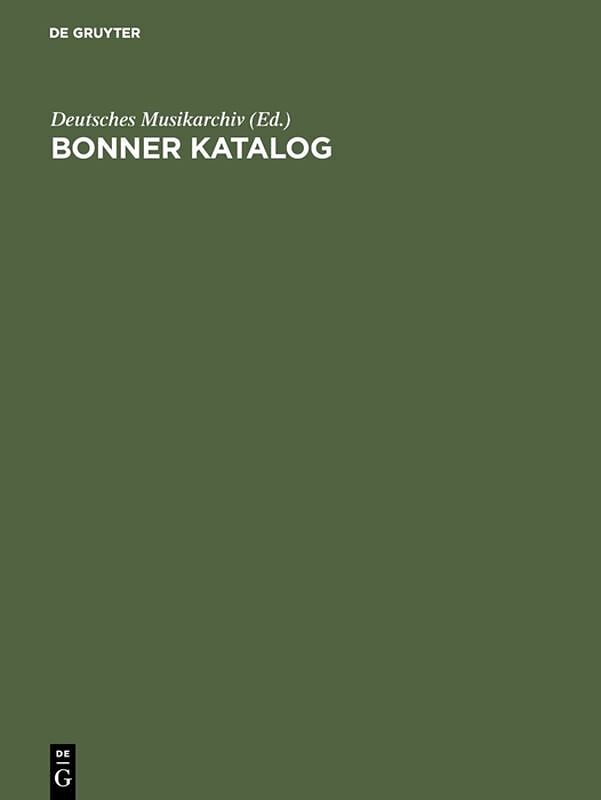 Bonner Katalog