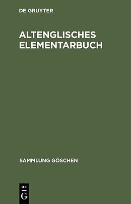 E-Book (pdf) Altenglisches Elementarbuch von 