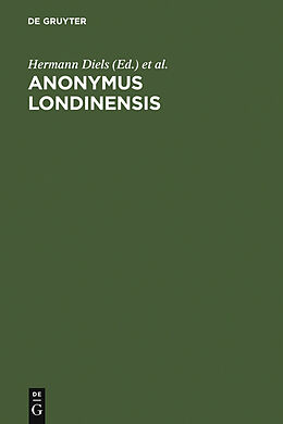 E-Book (pdf) Anonymus Londinensis von 