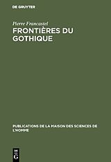 eBook (pdf) Frontières du gothique de Pierre Francastel