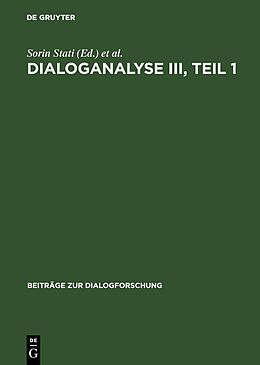 E-Book (pdf) Dialoganalyse III, Teil 1 von 